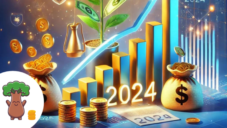 Image représentant la rentabilité du PEA avec un sac d'argent des billets